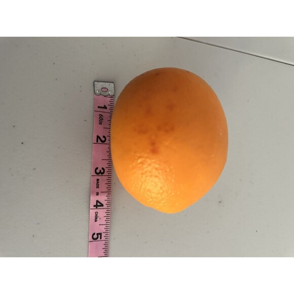 Set Of 6 Artificial Fruits Realistic Size Decor Display - Picture 2 of 9